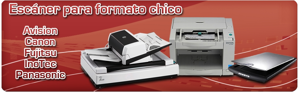 Scanner de formato chico